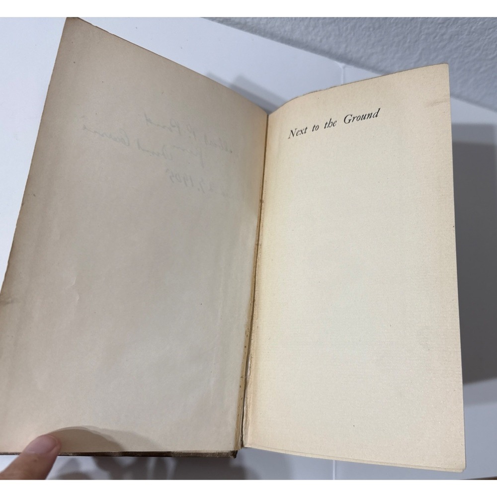 McCulloch-Williams NEXT TO THE GROUND Chronicles of a Countryside 1st Edition - Picture 13 of 16